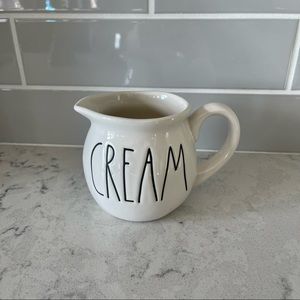 Rae Dunn Cream Pitcher